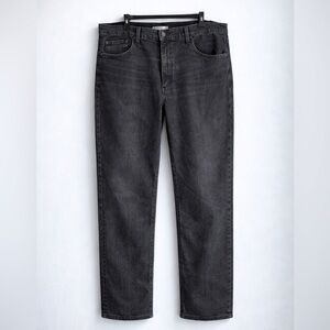 Levi’s High Waisted Mom Jeans Straight Leg Charcoal Gray Size 30